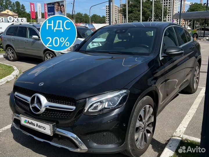 Mercedes-Benz GLC-класс Coupe 2.0 AT, 2018, 106 711 км