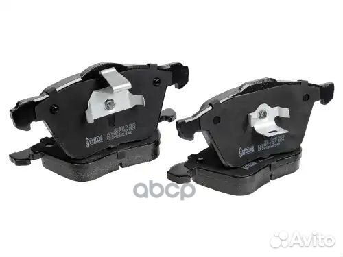 1081 000B-SX колодки дисковые передние с антискр