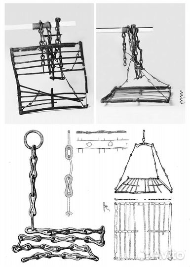 Кованая костровая решетка из Мастермюре