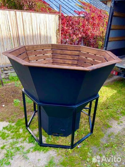 Банный чан на дровах в наличии комплектом