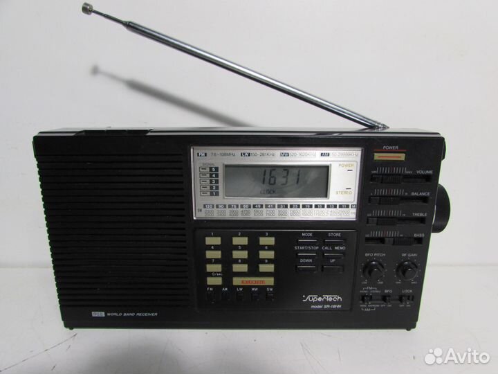 Supertech SR-16HN Всеволновый радиоприемник 1988г