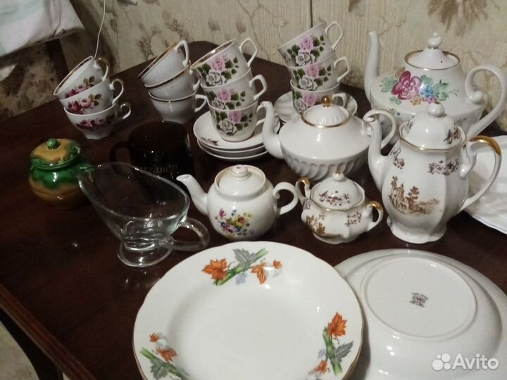 Фарфоровая посуда СССР