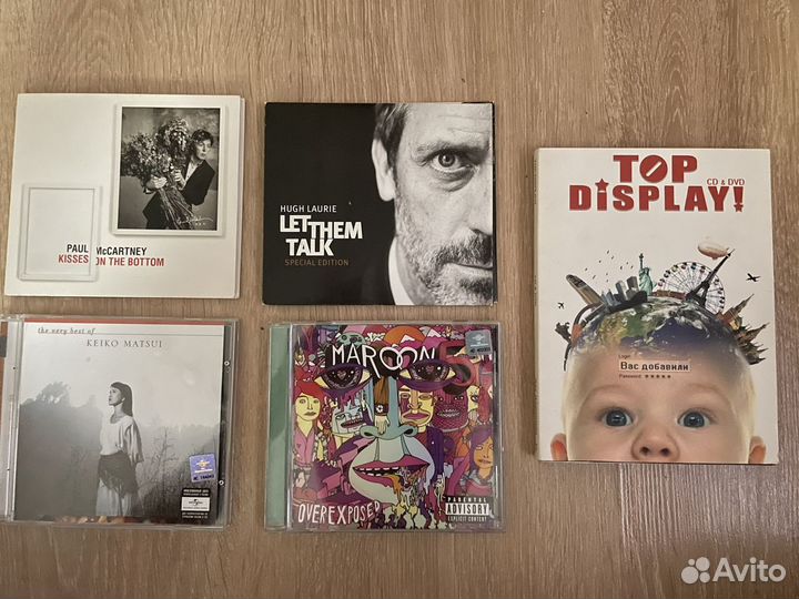 Музыкальные cd диски