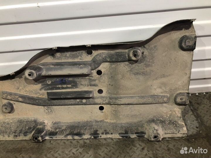 Защита днища левая (Mercedes-Benz GLE Coupe AMG)