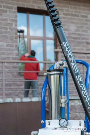 Мойка окон и фасадов