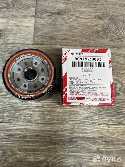Фильтр масляный Toyota, 90915-20003