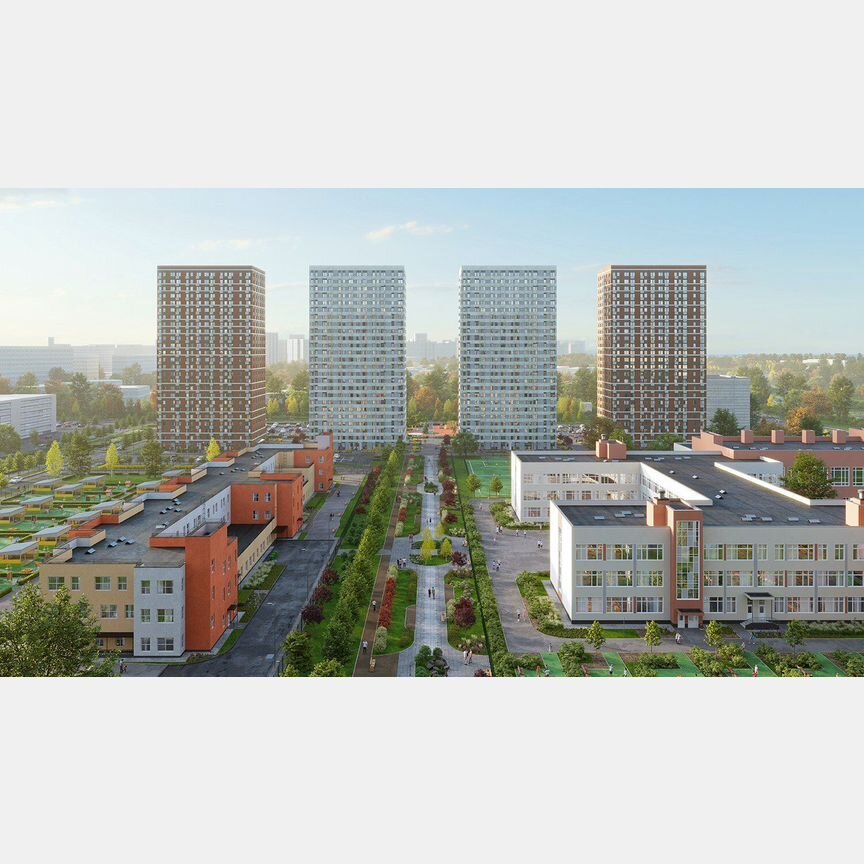 2-к. квартира, 48 м², 6/23 эт.
