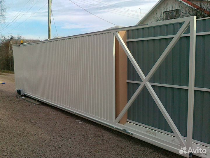 Ворота на дачу 