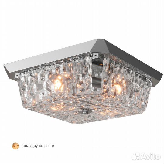Crystal Lux damian PL4 nickel damian потолочный св