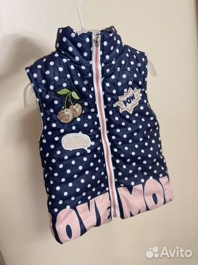 Жилет для девочки