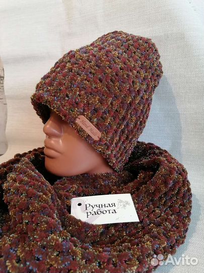 Вязанные шапки ручная работа
