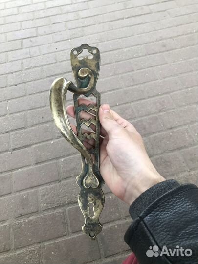 Дверные ручки старинные, 7 пар