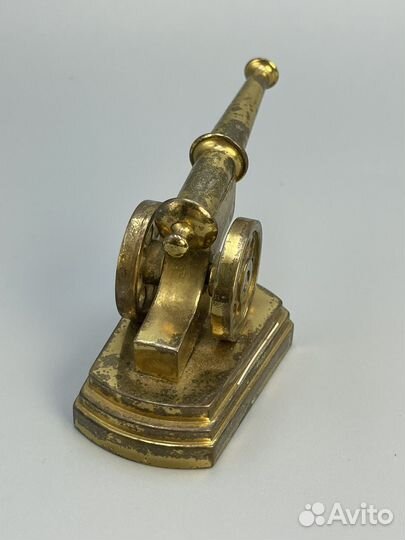 Сувенир пушка латунь СССР