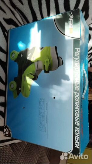 Роликовые коньки детские раздвижные