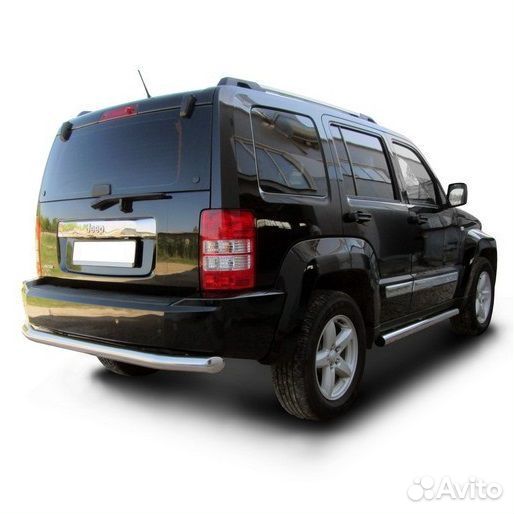 Защита заднего бампера Jeep cherokee