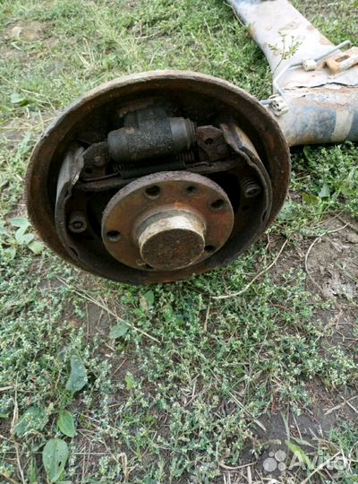 Задняя балка skoda Fabia 1