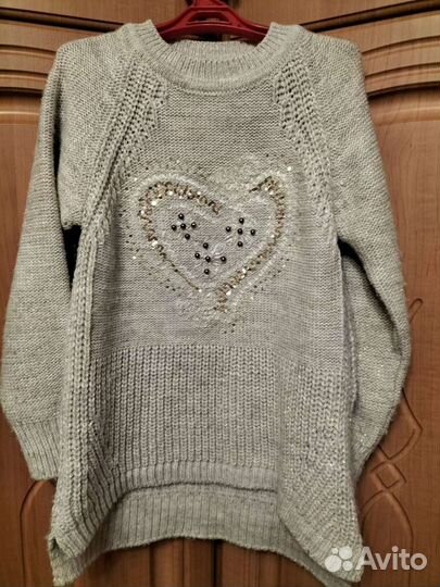 Теплая кофта для девочки