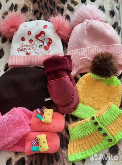 Головные уборы зима, р-р 50-52