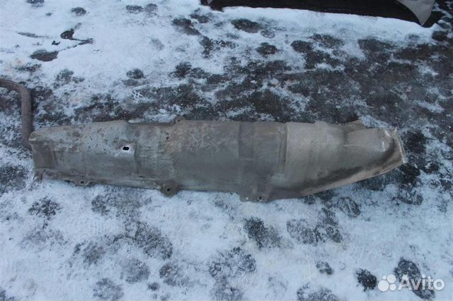 Защита глушителя Рено Флюенс