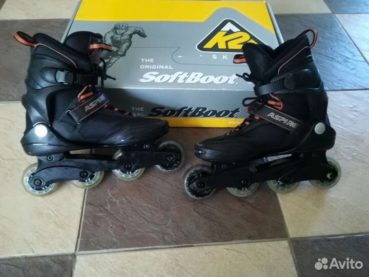 Коньки К2 роликовые, размер 41,5