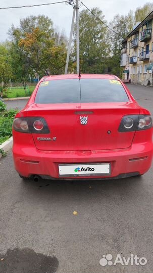 Mazda 3 1.6 МТ, 2007, 238 000 км
