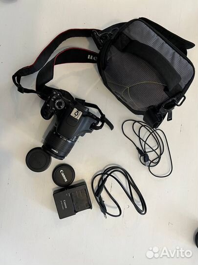 Фотоаппарат Canon EOS 600D и объектив Kit 18-55