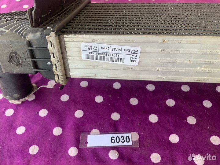 Радиатор интеркулера