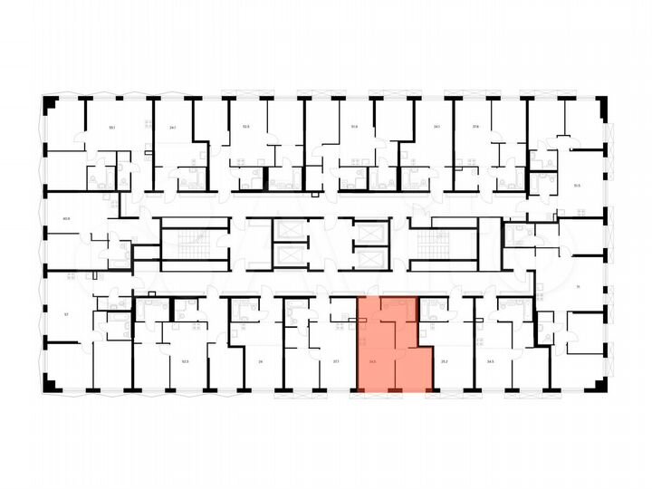 1-к. квартира, 34,5 м², 9/31 эт.