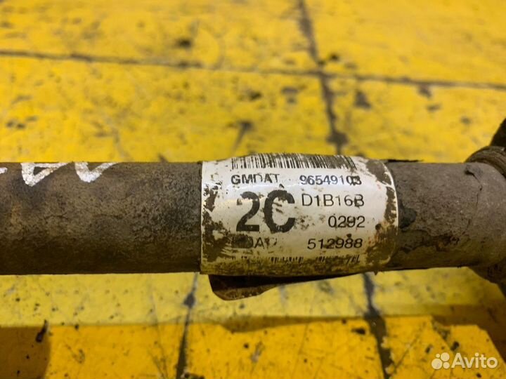 Привод передний левый Chevrolet Lacetti 2002-2013