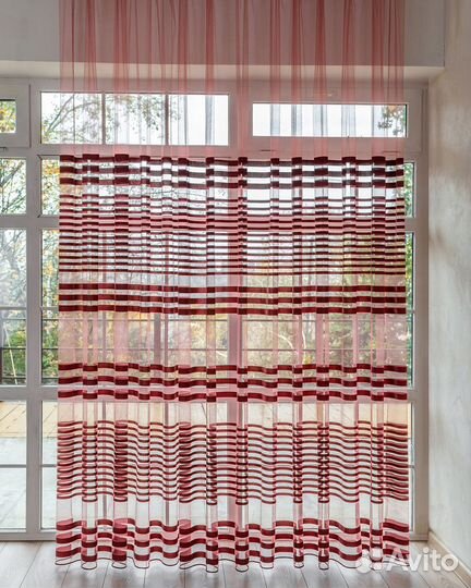 Тюль на люверсах