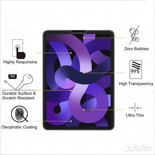 Стекло для iPad Air 4 и 5