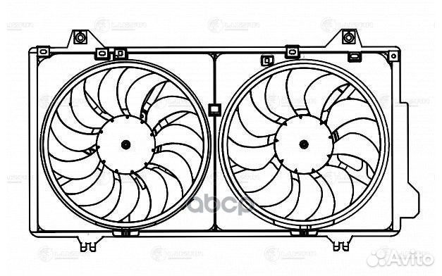 Э/вентилятор охл. LFK2570 luzar