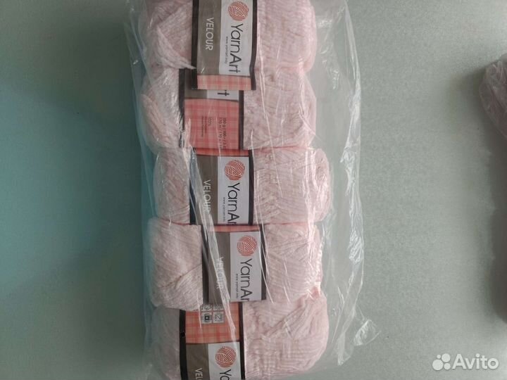 Велюровая пряжа