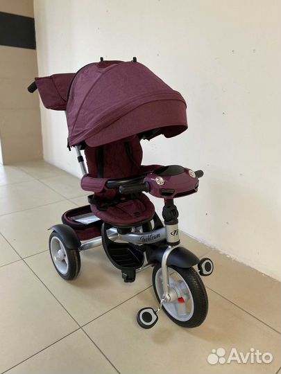 Велосипед коляска luxury трехколесный,музык.,повор