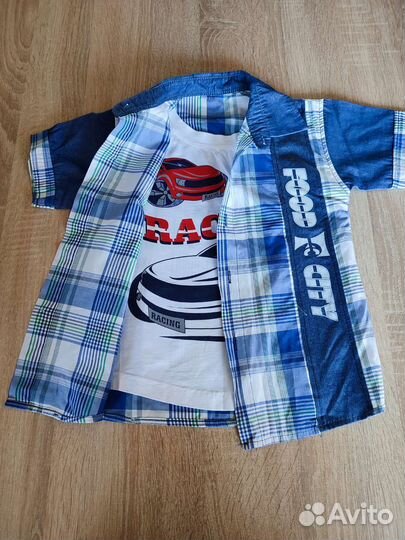 Рубашка на мальчика