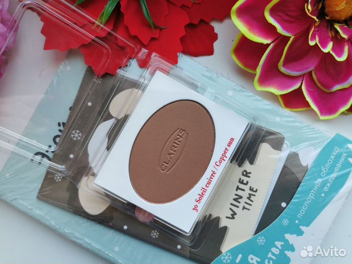 Пудры, бронзаторы Shiseido, Mac, Clarins, Guerlain