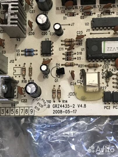 Плата внутреннего блока PCB GRZ4435-2. Новая