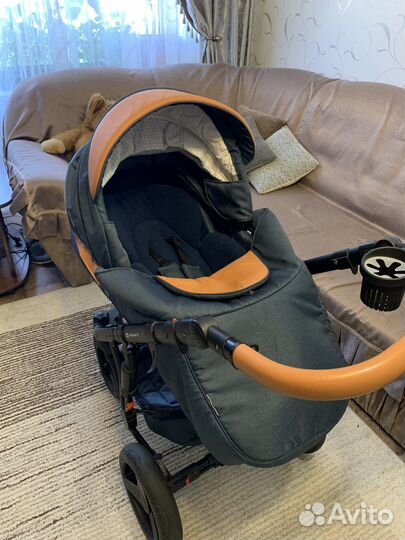 Коляска adamex monte carbon 3 в 1