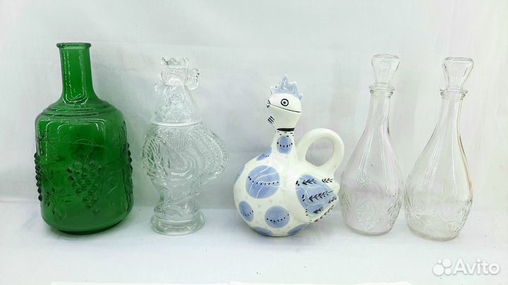 Графин штоф СССР разные