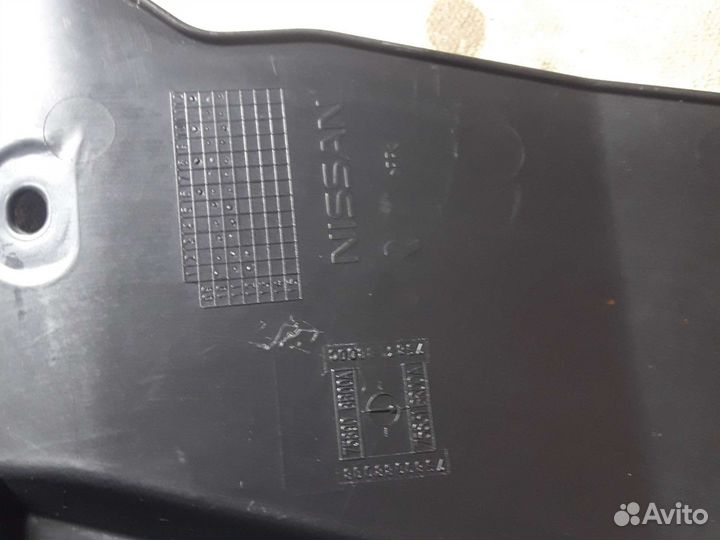 Пыльник переднего бампера nissan