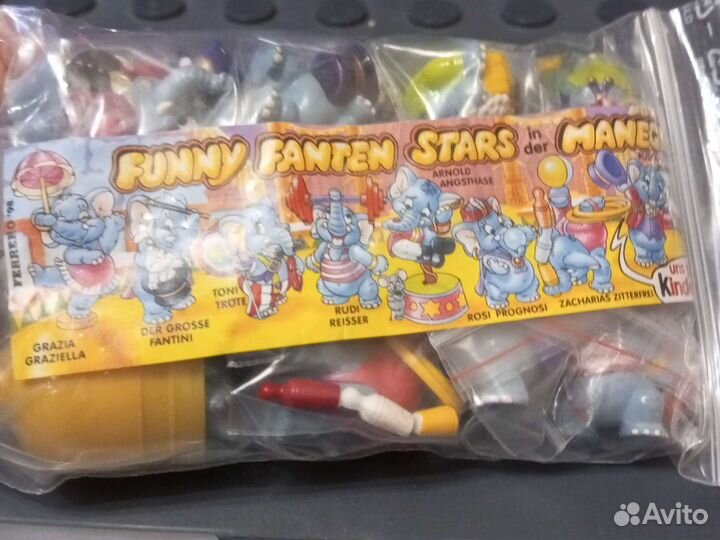 Серии киндер сюрприз