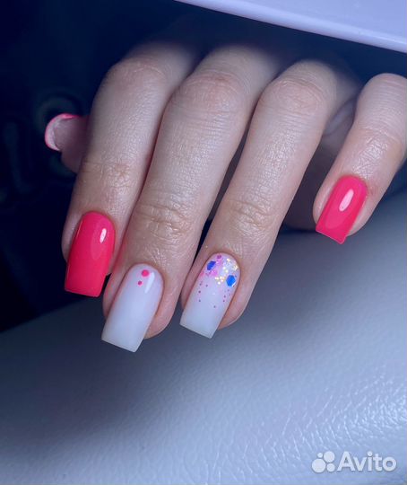 Маникюр Гель лак,педикюр(smart),наращивание