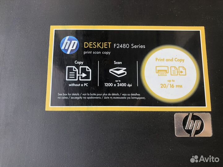 Цветной принтер+сканер hp f2480