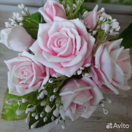 Букет цветов из мыла