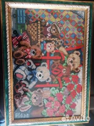 Картина,вышитая крестом