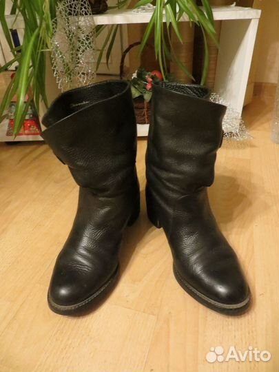 Зимние женские сапоги, натур. кожа, Эконика, 40 ра