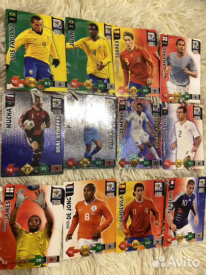 Карточки чм 2010 Panini Adrenalyn World Cup