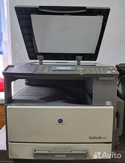 Принтер лазерный мфу konika minolta bizhub 211