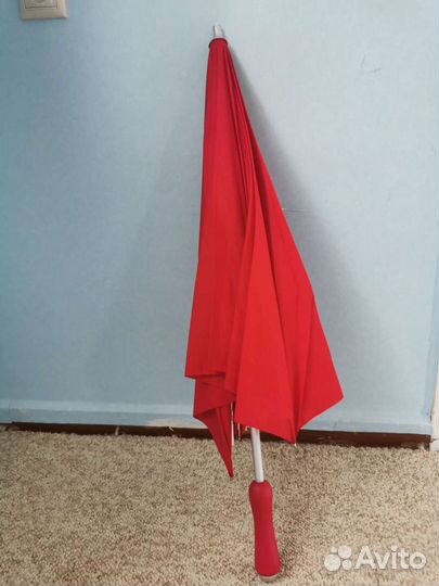 Зонт сердце красный