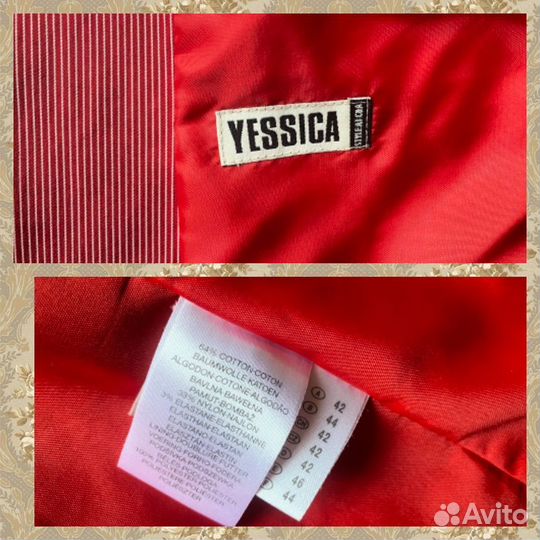 Пиджак blazer Yessica красный